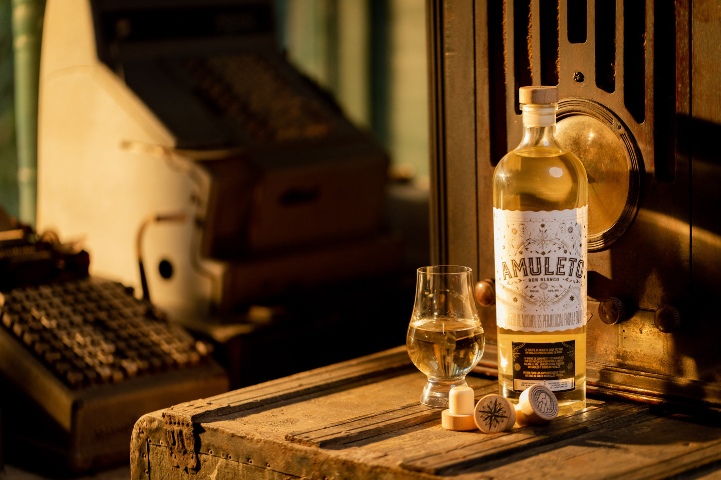 Ron Amuleto Blanco